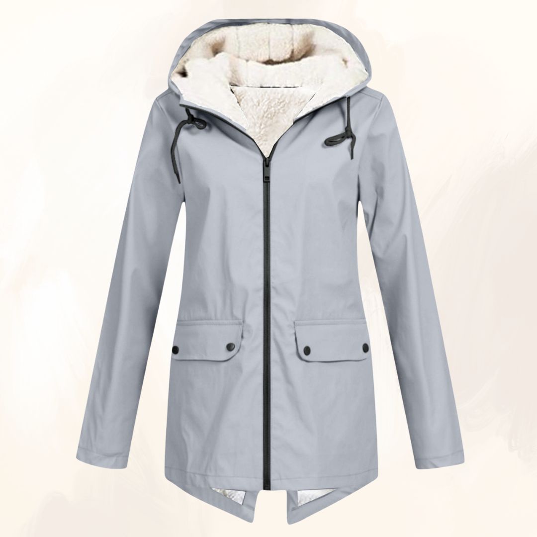 Melania - Abrigo Impermeable y Acogedor