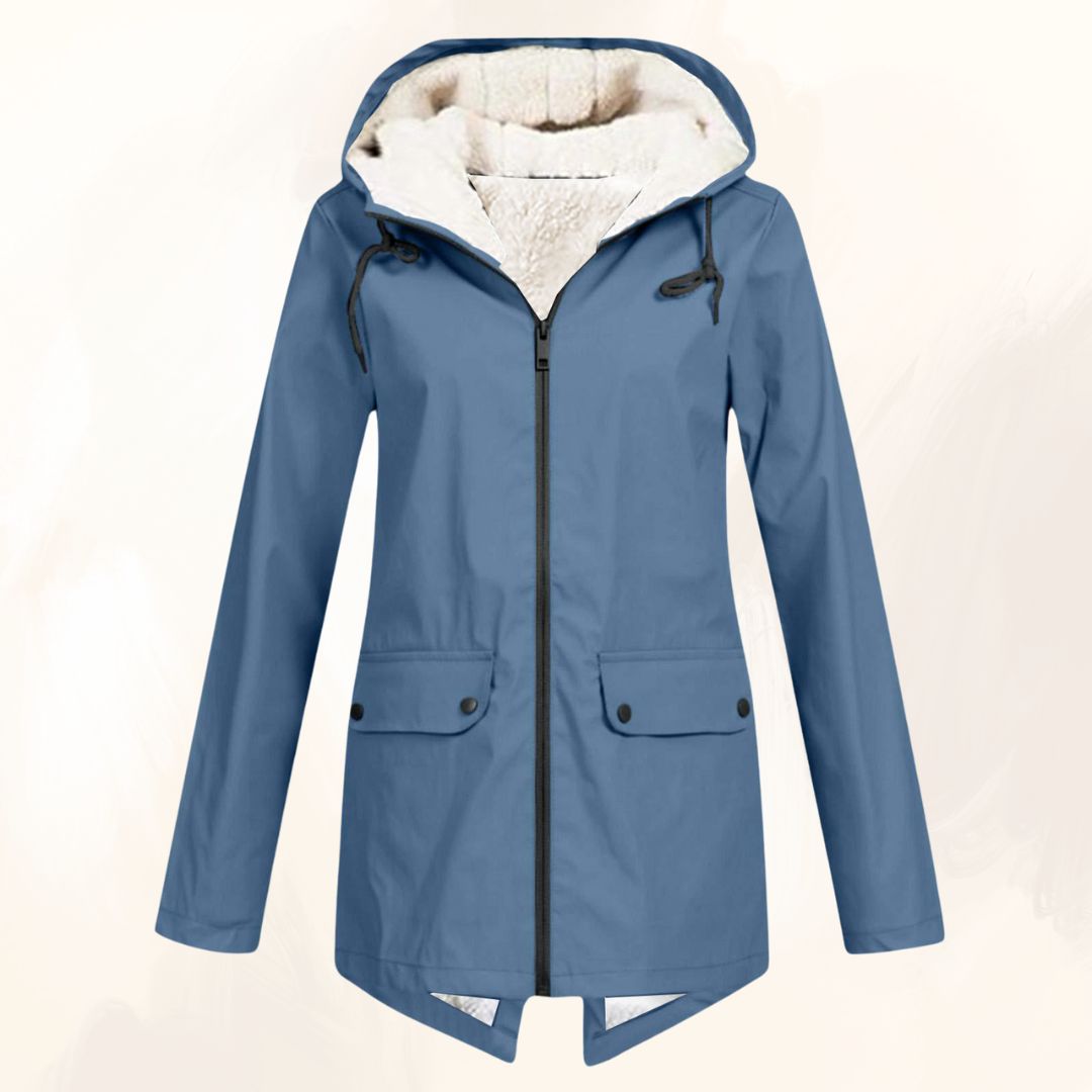 Melania - Abrigo Impermeable y Acogedor