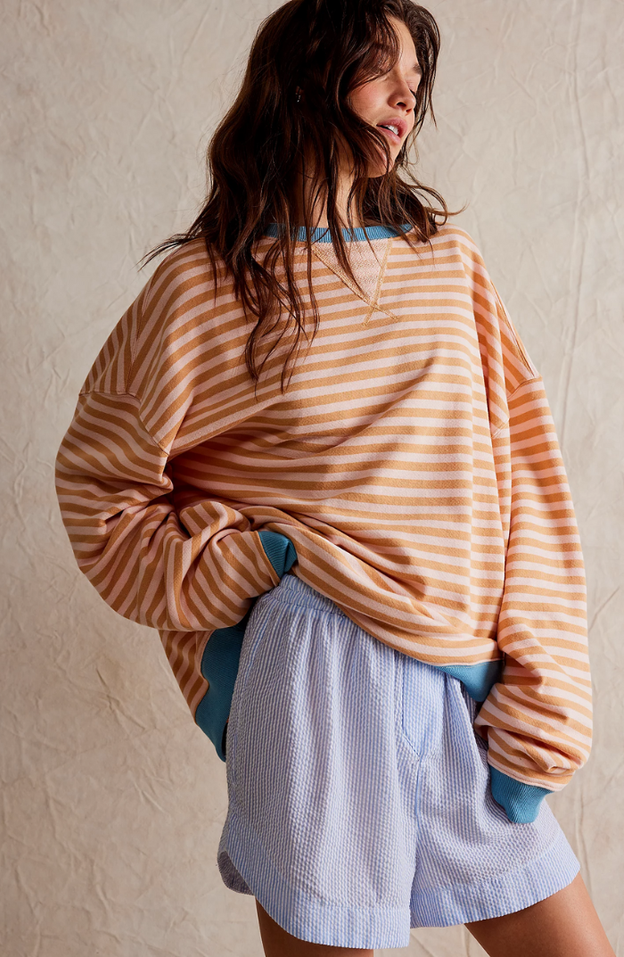 Marina - Jersey Oversize de Rayas