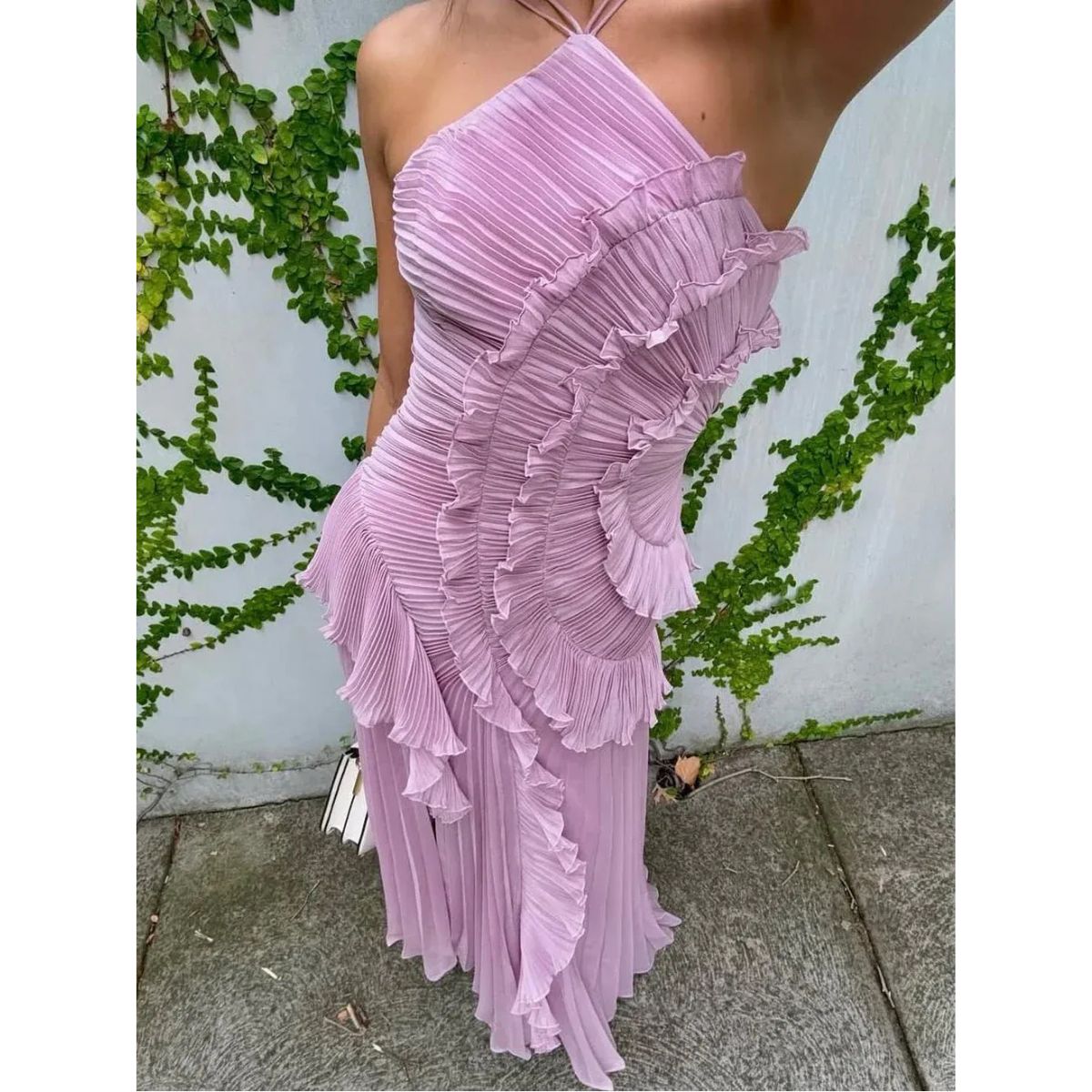 Marissa | Vestido Elegante con Volantes