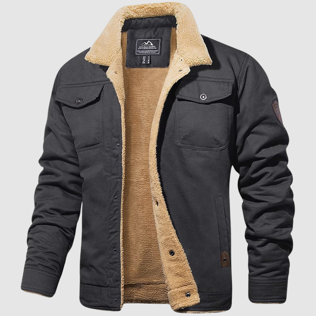 Sacha - Chaqueta forrada para Hombres Casual y Elegante