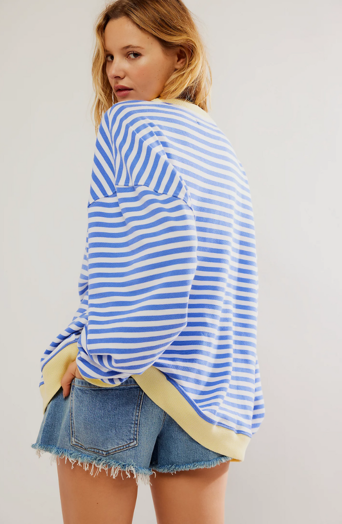 Marina - Jersey Oversize de Rayas
