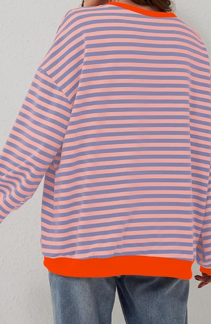 Marina - Jersey Oversize de Rayas