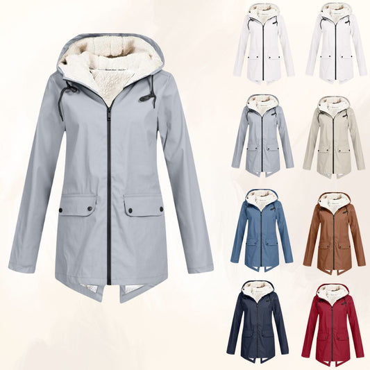 Melania - Abrigo Impermeable y Acogedor