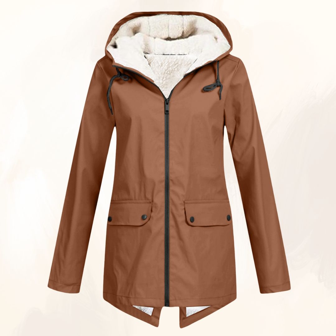 Melania - Abrigo Impermeable y Acogedor