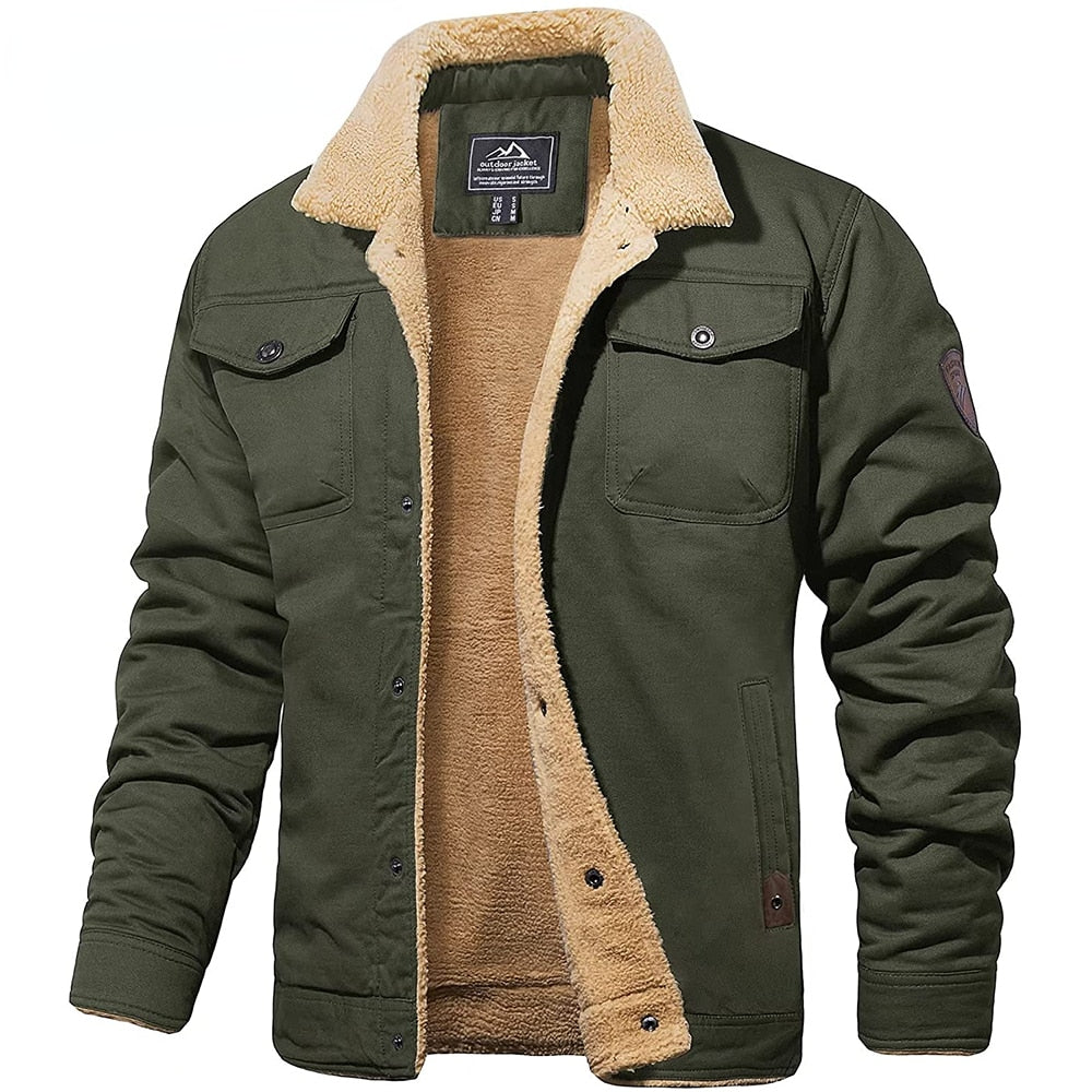 Sacha - Chaqueta forrada para Hombres Casual y Elegante