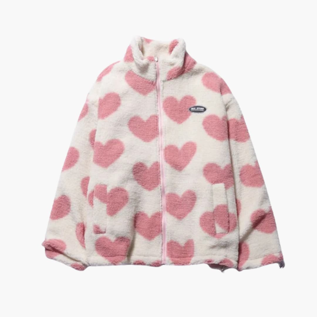 Miriam - Chaqueta Reversible Corazones
