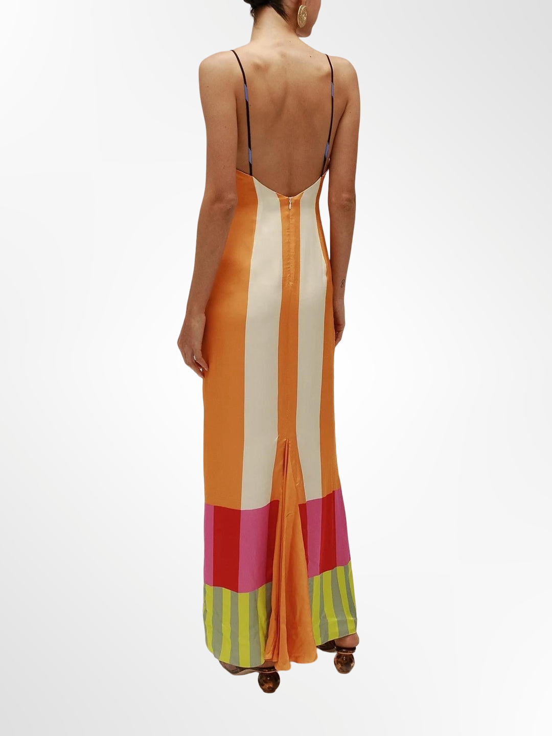 Neus - Vestido largo multicolor