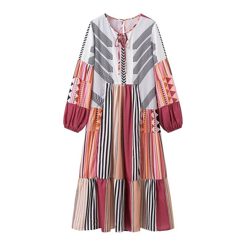 Maricela - Vestido Vintage Fluido