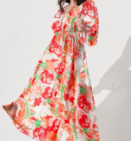 Nina - Vestido Elegante con estampado Floral