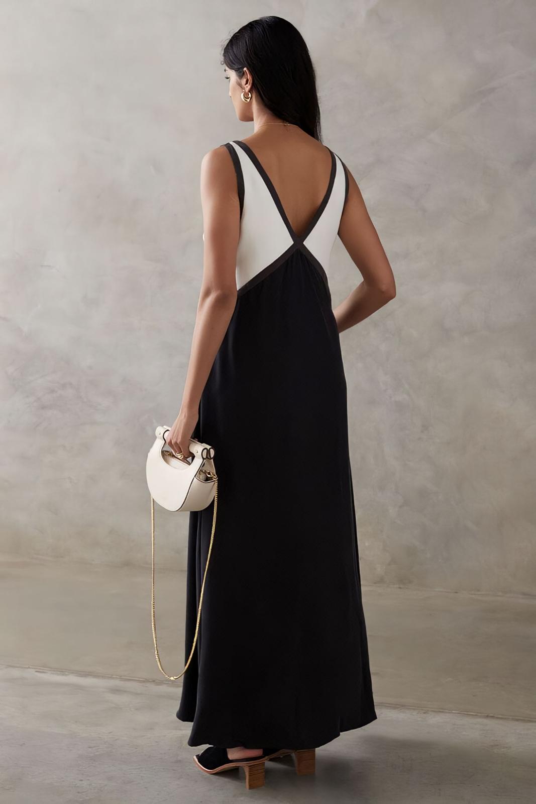 Gabrielle - Vestido Midi sin mangas