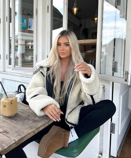 Alma - Chaqueta Teddy