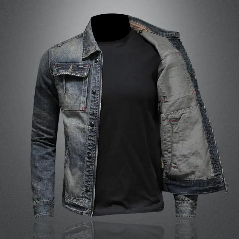 Saúl - Chaqueta Vaquera con Cremallera
