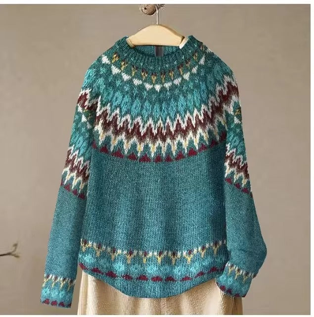 Mara - Jersey Retro Azul
