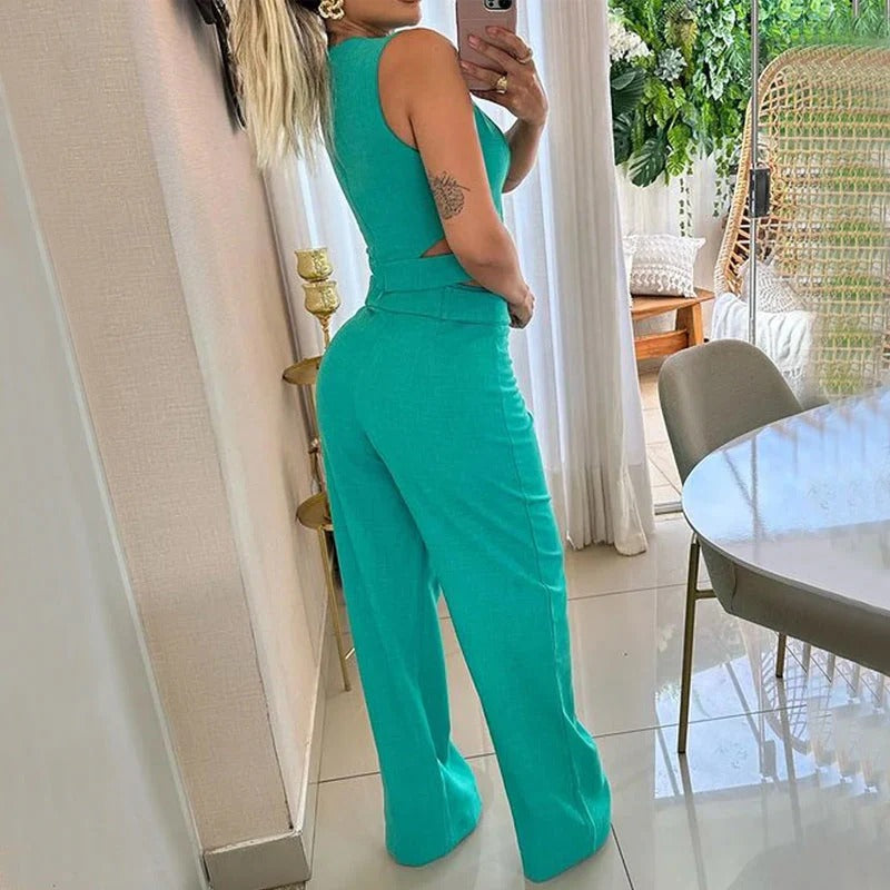 Reina - Conjunto Top & Pantalón