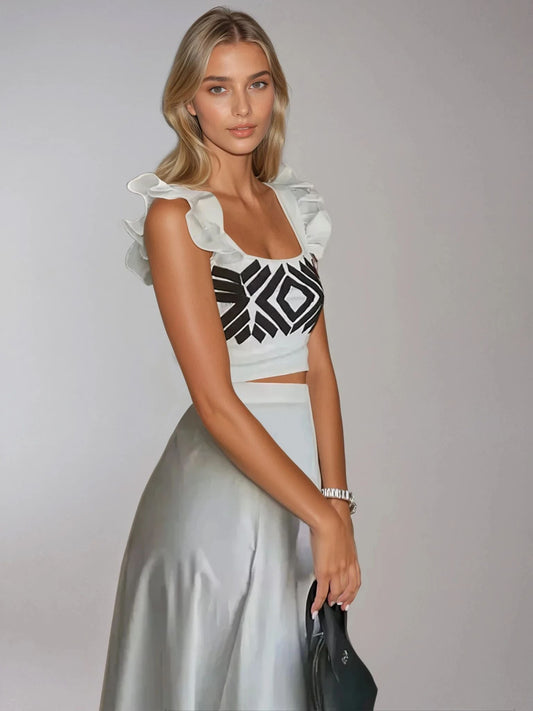 Elvira - Conjunto Falda y Top