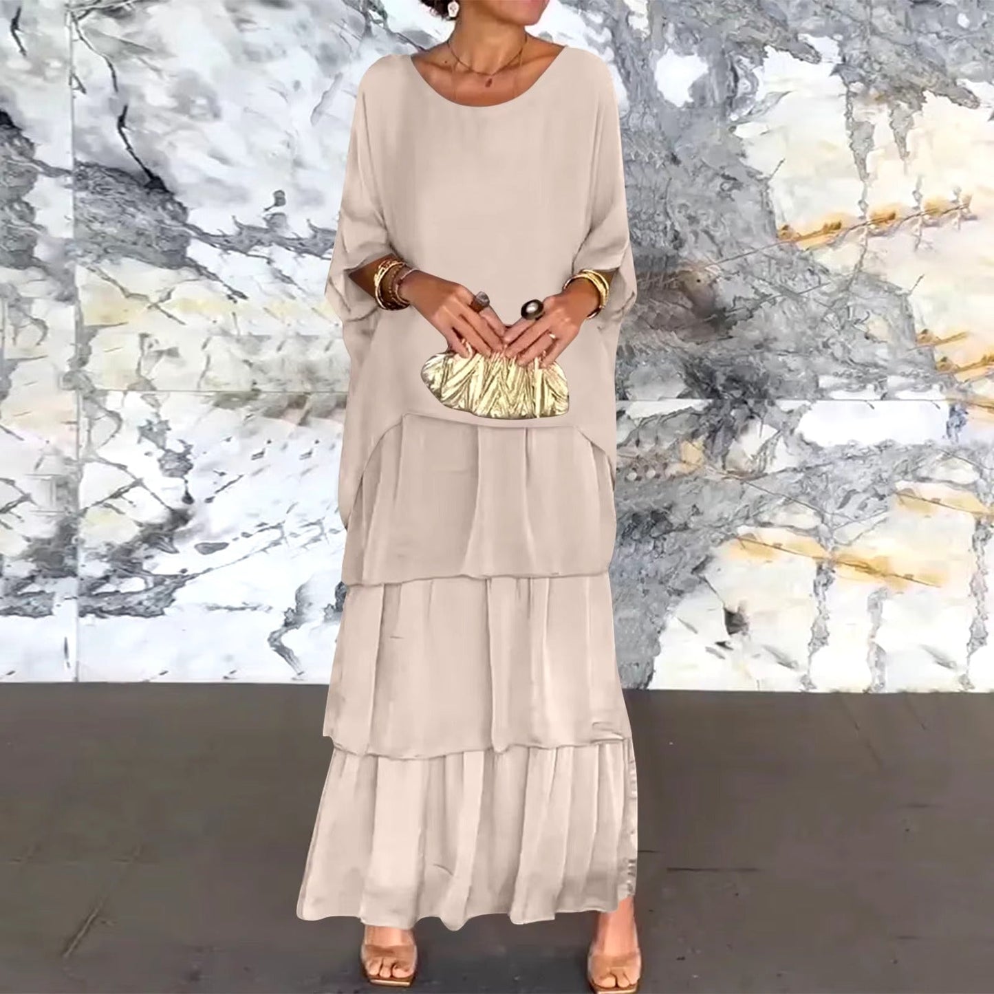 Maialen - Vestido Largo Elegante