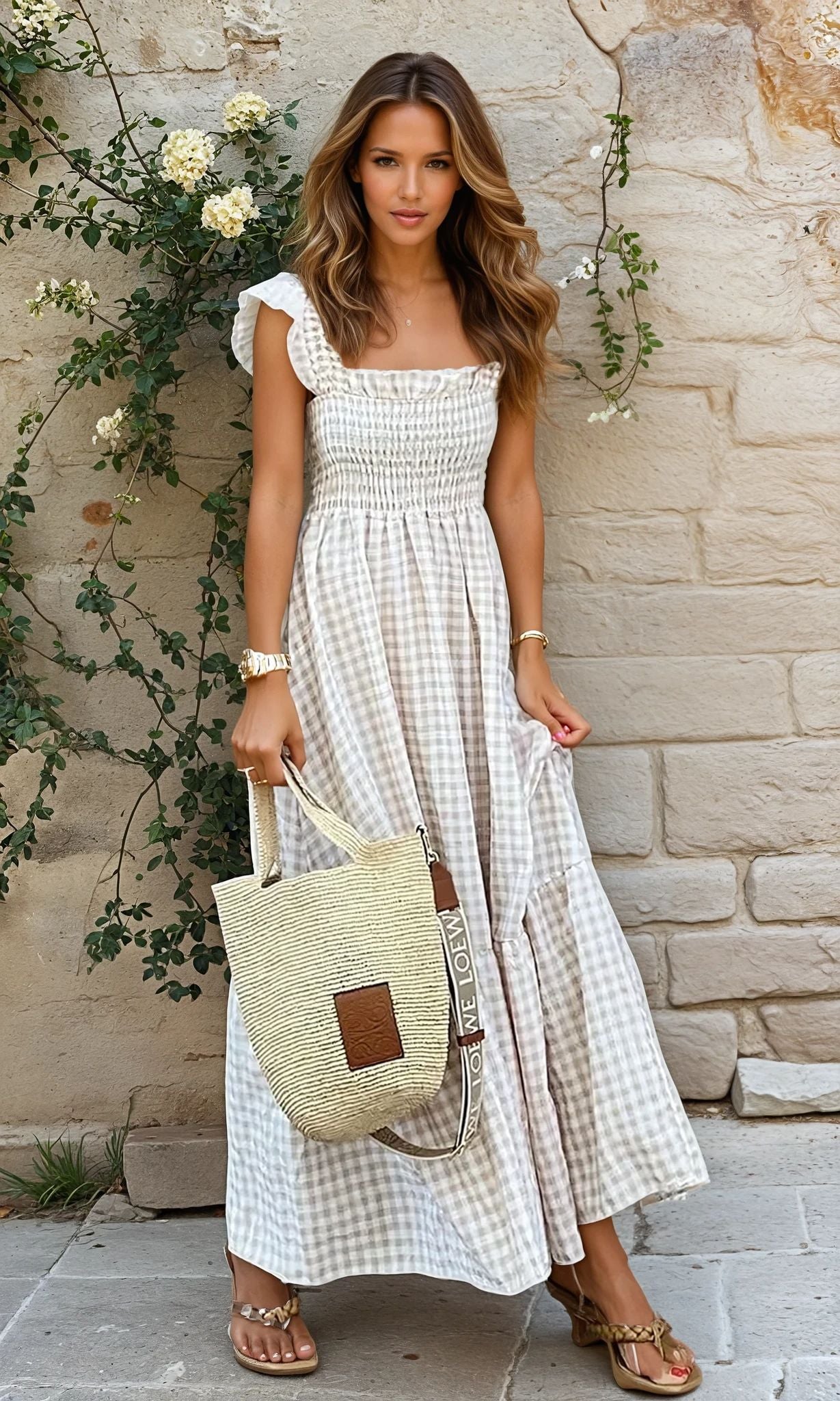 Gala - Vestido de Cuadros