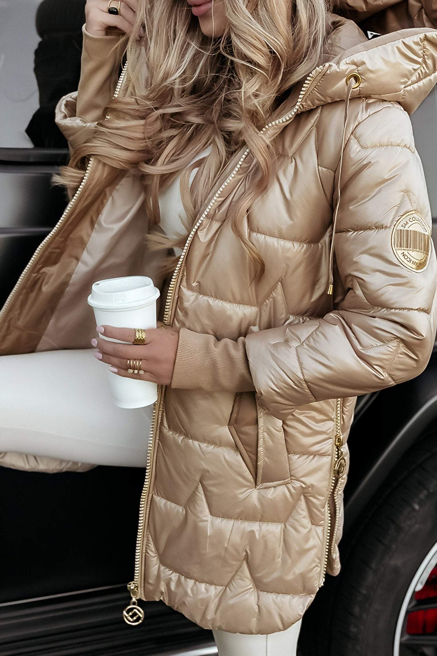 Natalia - Chaqueta Acolchada Elegante