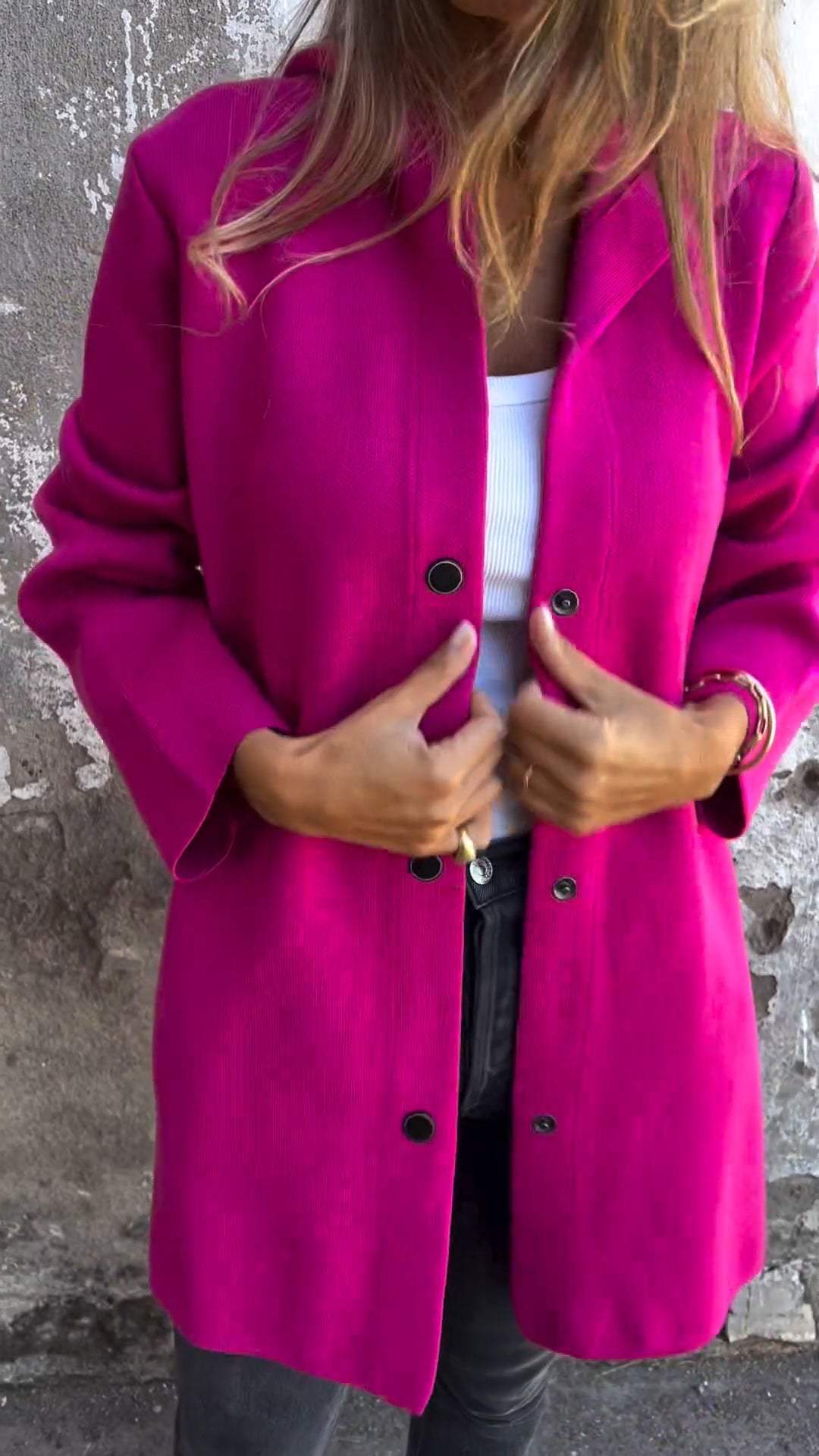 Carmen - Abrigo Casual con Capucha