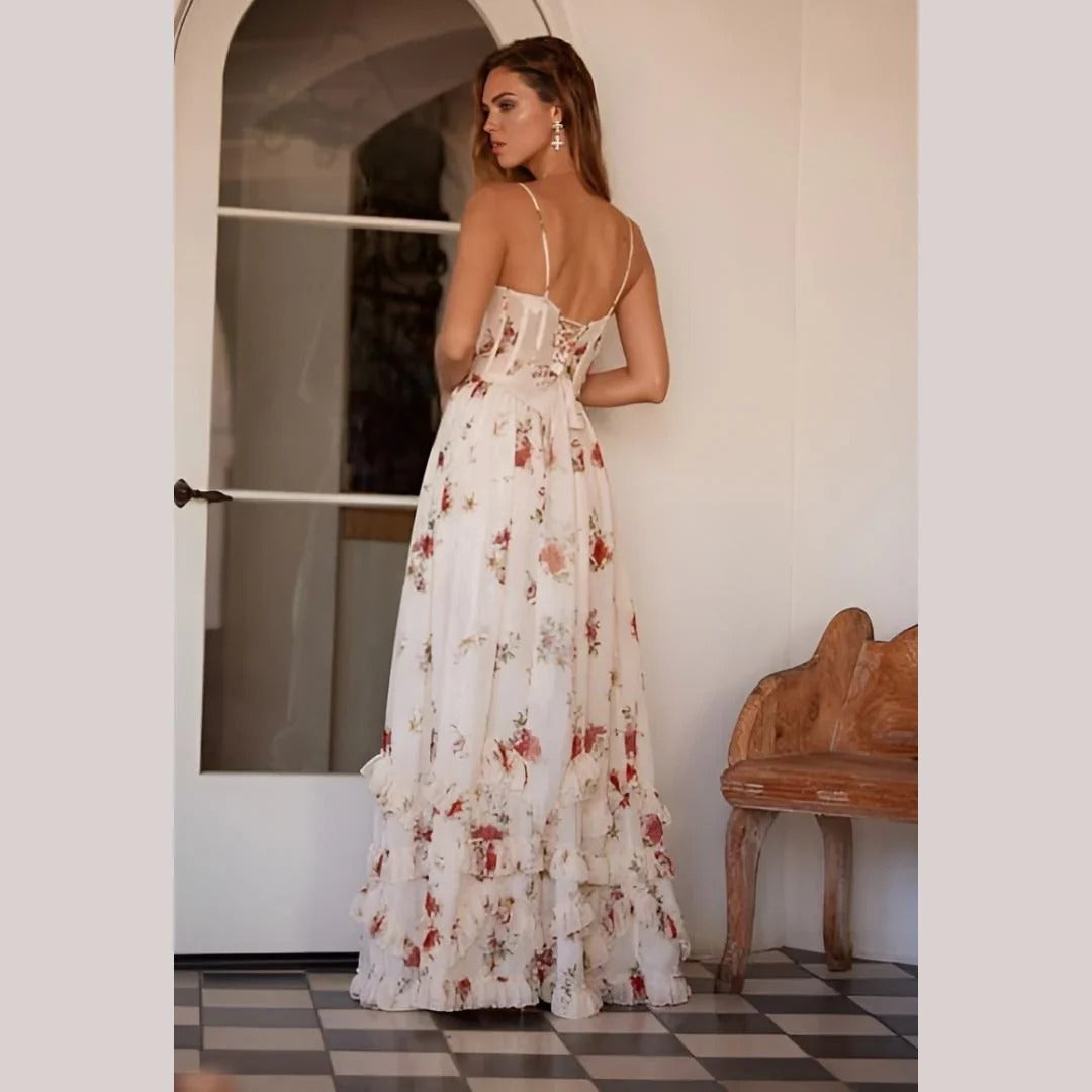 Melina - Vestido Largo Floral