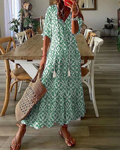 Sheila - Vestido estampado