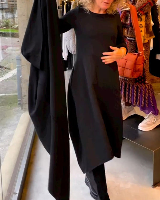 Mencía - Vestido Suelto con Bolsillos
