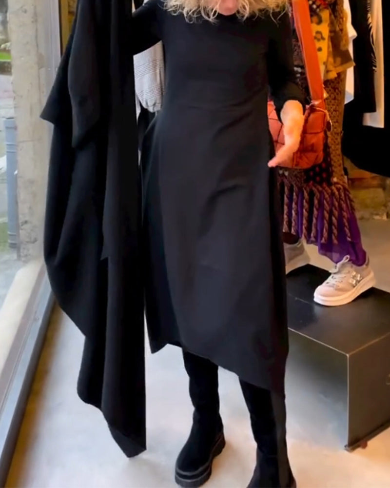 Mencía - Vestido Suelto con Bolsillos