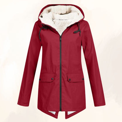 Melania - Abrigo Impermeable y Acogedor