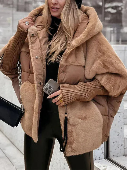 Nadia - Chaqueta Acogedora con Capucha