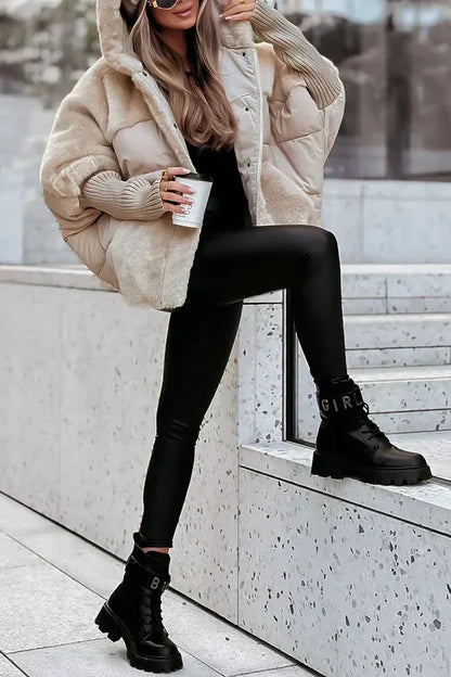 Nadia - Chaqueta Acogedora con Capucha