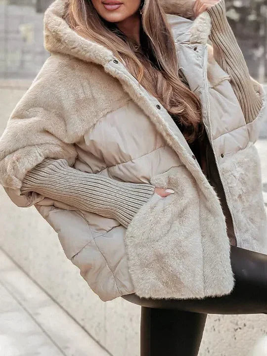 Nadia - Chaqueta Acogedora con Capucha