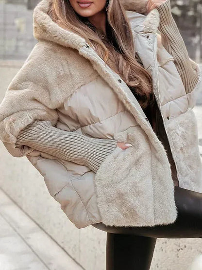 Nadia - Chaqueta Acogedora con Capucha