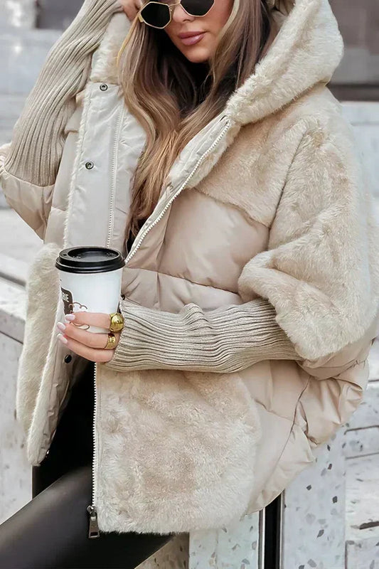 Nadia - Chaqueta Acogedora con Capucha