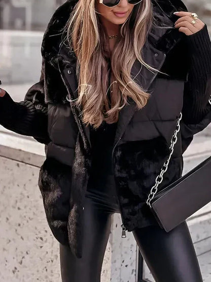 Nadia - Chaqueta Acogedora con Capucha