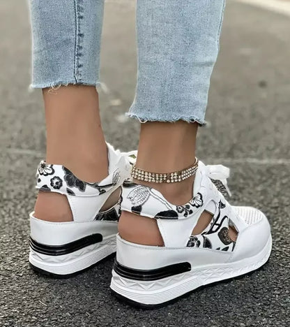 SANDRA | Scarpe con Zeppa Ultra Comode e Traspiranti