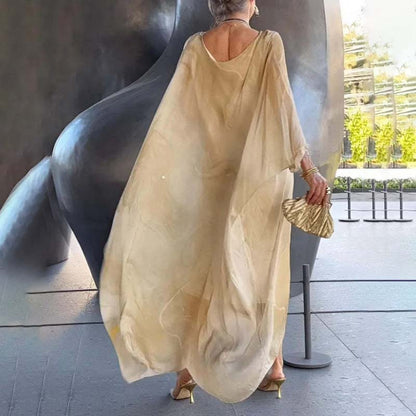 Lorraine - Vestido Estampado Mármol
