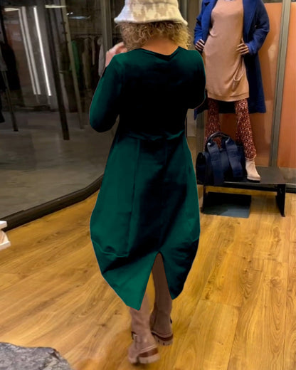 Mencía - Vestido Suelto con Bolsillos