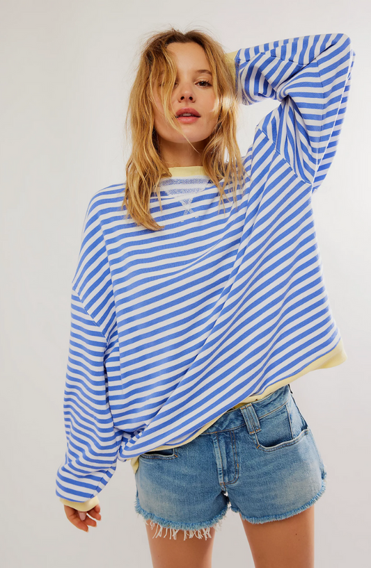 Marina - Jersey Oversize de Rayas