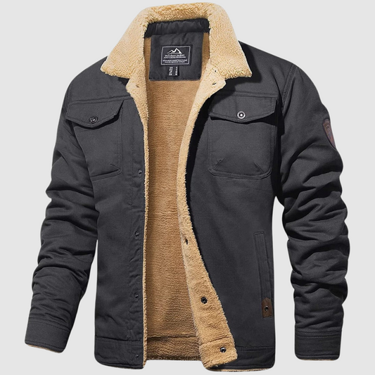 Sacha - Chaqueta forrada para Hombres Casual y Elegante
