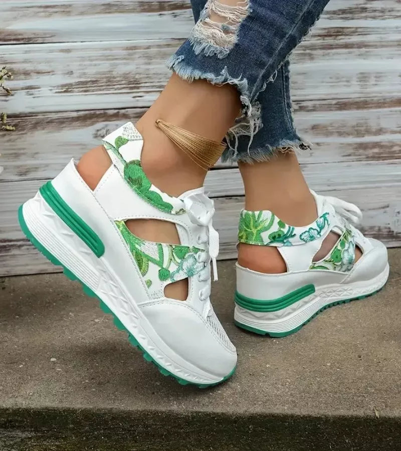 SANDRA | Scarpe con Zeppa Ultra Comode e Traspiranti