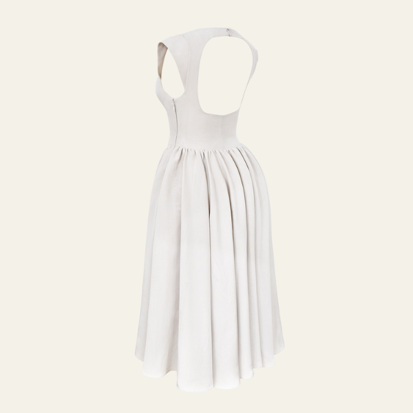 Paula - Vestido con Espalda Descubierta