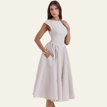 Paula - Vestido con Espalda Descubierta