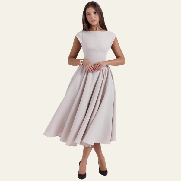 Paula - Vestido con Espalda Descubierta