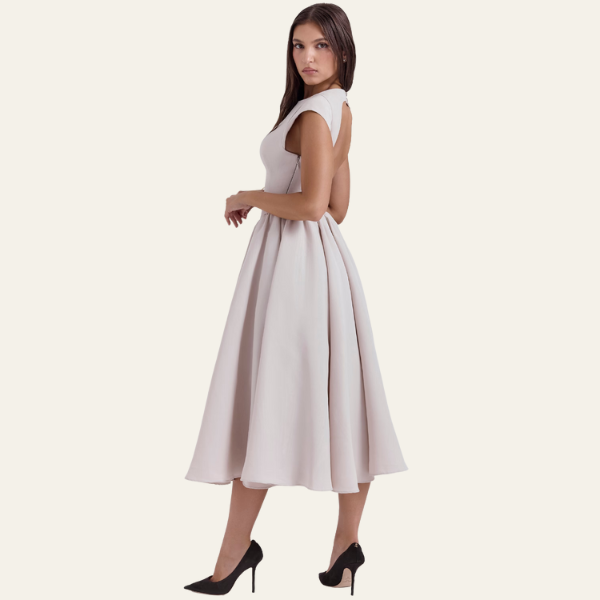 Paula - Vestido con Espalda Descubierta