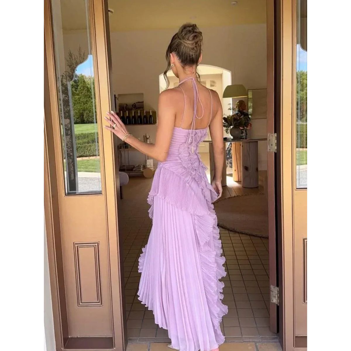 Marissa | Vestido Elegante con Volantes