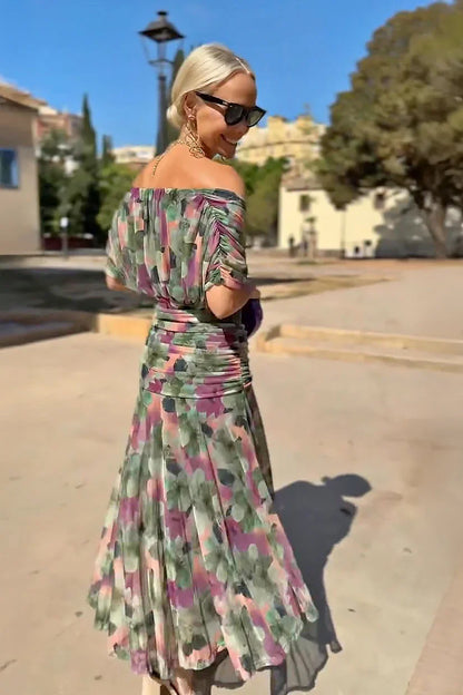 Almudena | Vestido Largo con Escote V