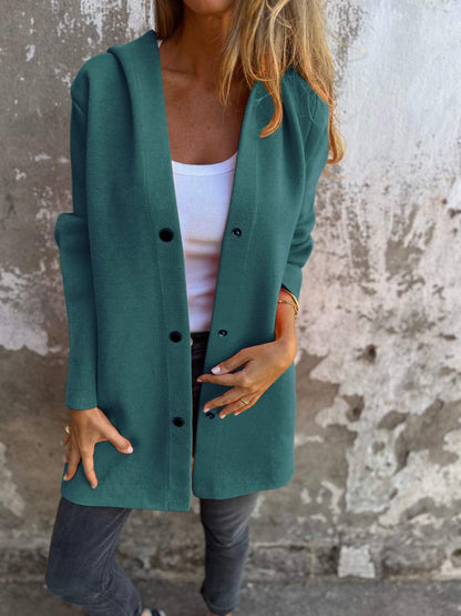 Aurora - Cárdigan Elegante con Capucha