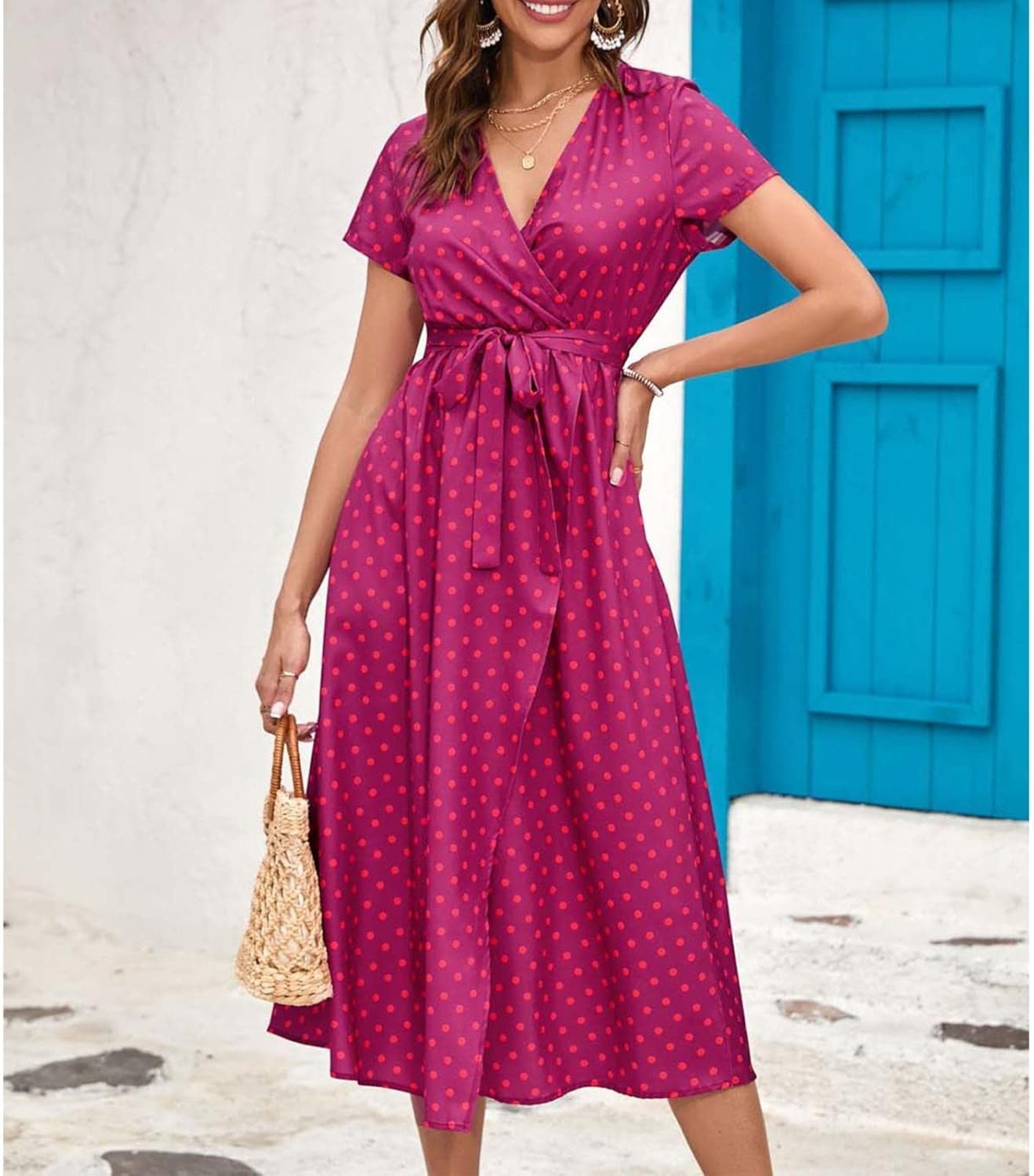Fátima | Vestido colorido con Estilo