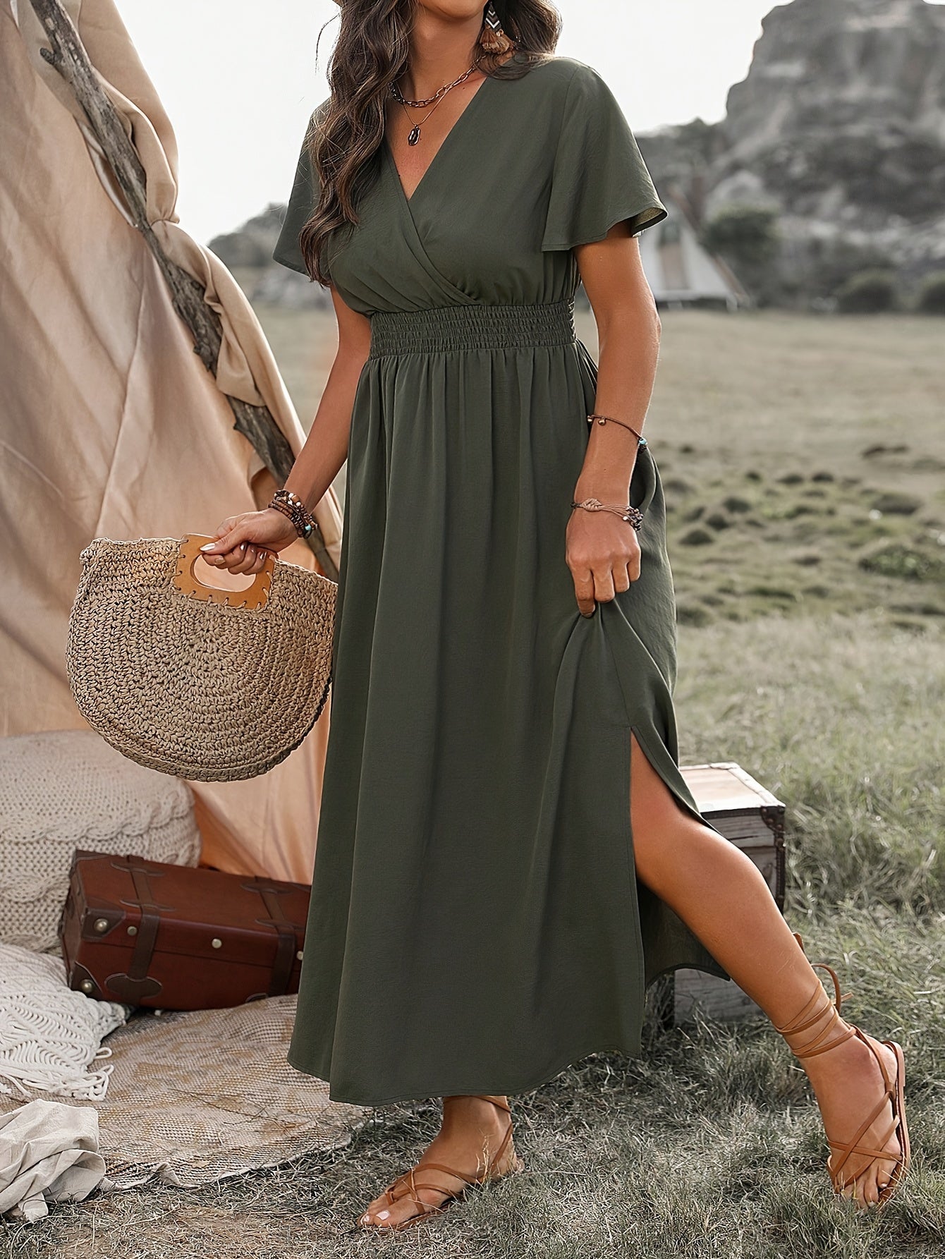 Candelaria - Vestido Largo Casual